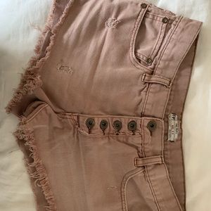 Free People Cut off shorts
